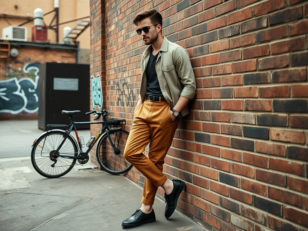 vilaroyal.ro | Cum să porți pantaloni maro cu adidași