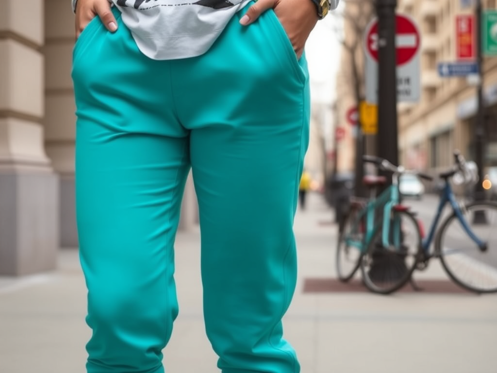 vilaroyal.ro | Turcoazul în ținutele streetwear