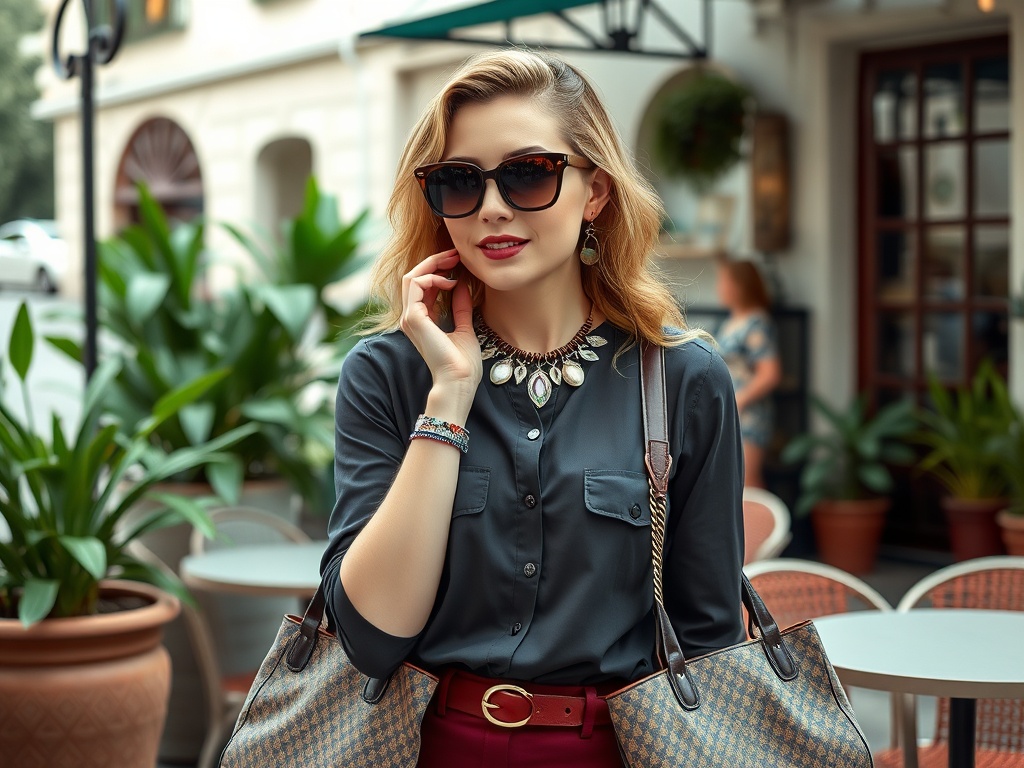 vilaroyal.ro | Cum să creezi un look retro cu combinații de imprimeuri