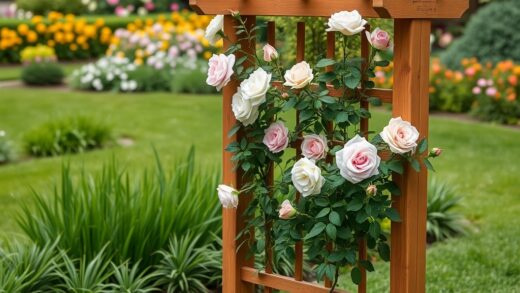 vilaroyal.ro | Grilele de plantare ca element de design în grădină