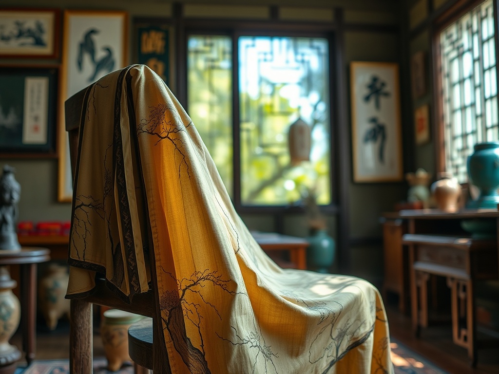 vilaroyal.ro | Tunici cu imprimeu de cerneală chinezească: artistic și caligrafic vilaroyal.ro | Tunici cu imprimeu de cerneală chinezească: artistic și caligrafic