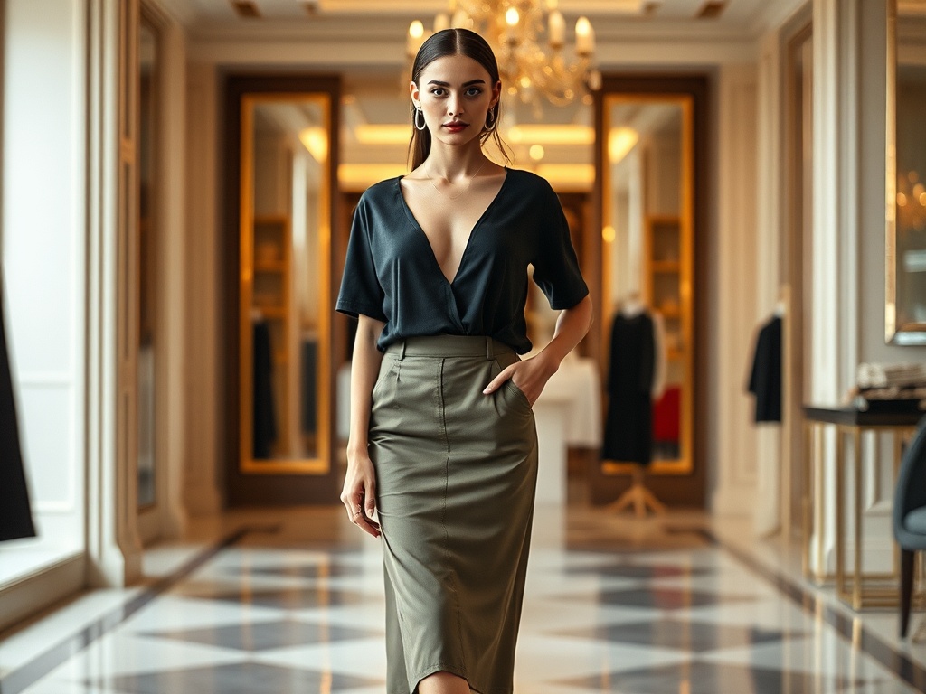 vilaroyal.ro | Tendințe în tricouri cu gât în V adânc 2025